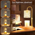 Dimmable Candle Warmer Lamp With Programmable Timer