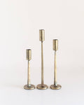 Dante Hand-Forged Iron Candle Stands | Set of 3