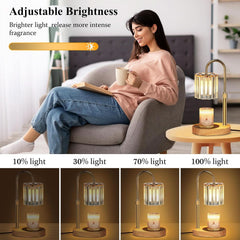 Candle Warmer Lamp With Extended Adjustable Height-3
