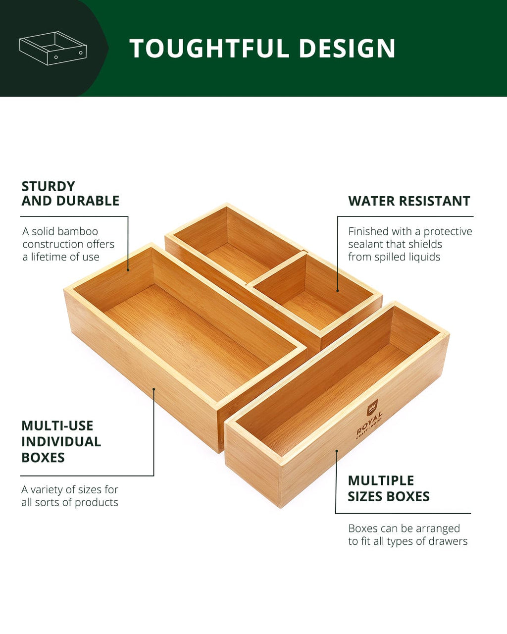 Storage Box Set of 3, Natural-2