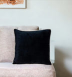 20" Black and White Throw Pillow-0