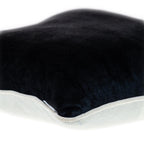 20" Black and White Throw Pillow-3