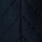 20" Black Cotton Blend Throw Pillow-8