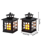 8'' High Decorative Candle Lantern Metal Candle Holder-1