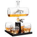 Bass Fish Wine & Whiskey Decanter Set 1100ml-0