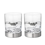 Fish Whiskey, Wine & Water Glasses Set of 2-3