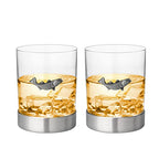 Fish Whiskey, Wine & Water Glasses Set of 2-4