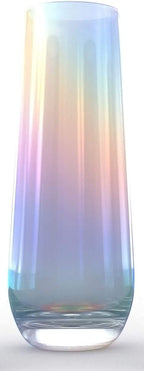 Iridescent Luster Pearl Radiance Set of 4 Wine Glasses 10oz-3