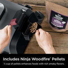 Woodfire Outdoor Grill Smoker 6 In 1 Electric Appliance-2