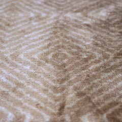 Champagne Diamond Silk Velvet Lumbar Pillow 16x24 | Handmade Neutral Designer Accent Pillow