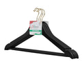 Black Wooden Hangers Adult Anti-Slip 96 Hangers