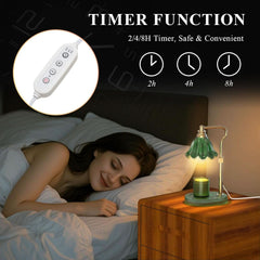 Flameless Candle Warmer Lamp With Adjustable Height