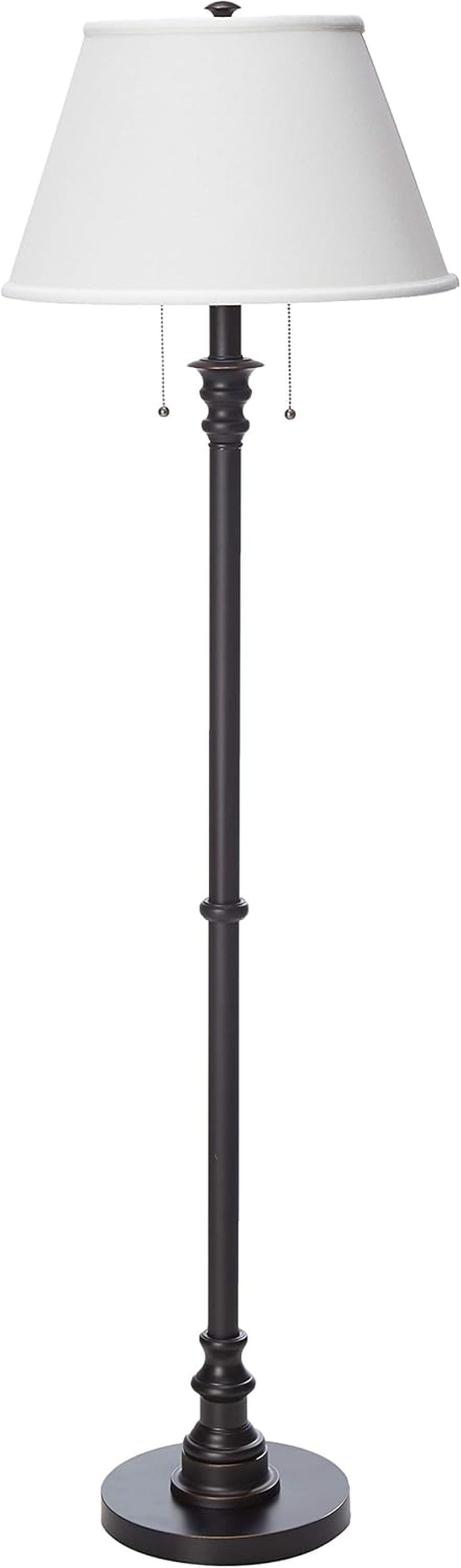 Spyglass Floor Lamp Bronze Finish TwoBulbs Lighting-0