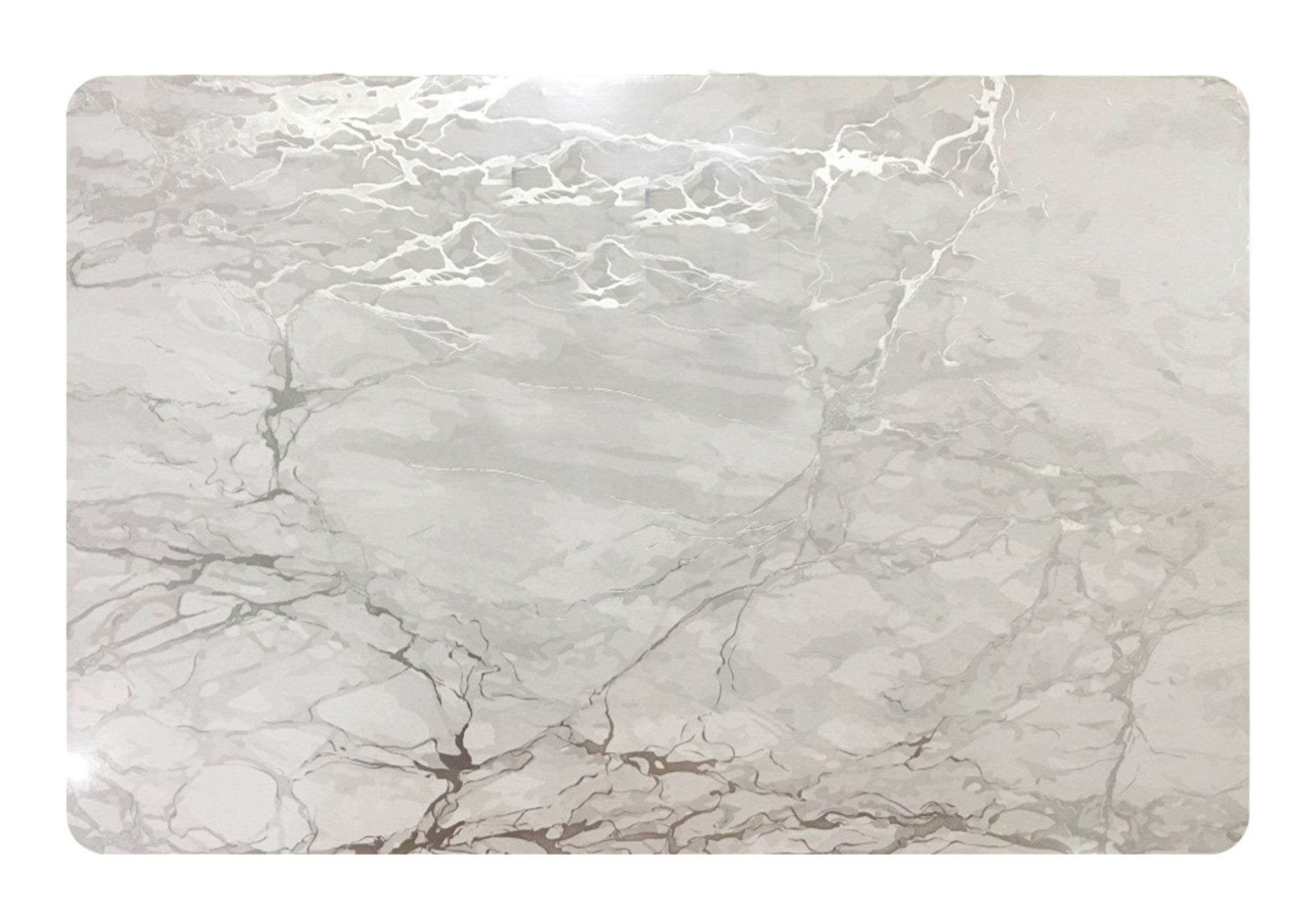 12" X 18" Silver And Gray Abstract Placemats-2