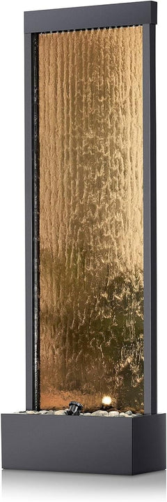 72 Inches Indoor Outdoor Mirror Waterfall Fountain-0
