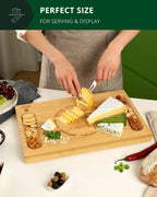 Cheese Board w/knives, 16.5"x11"-3