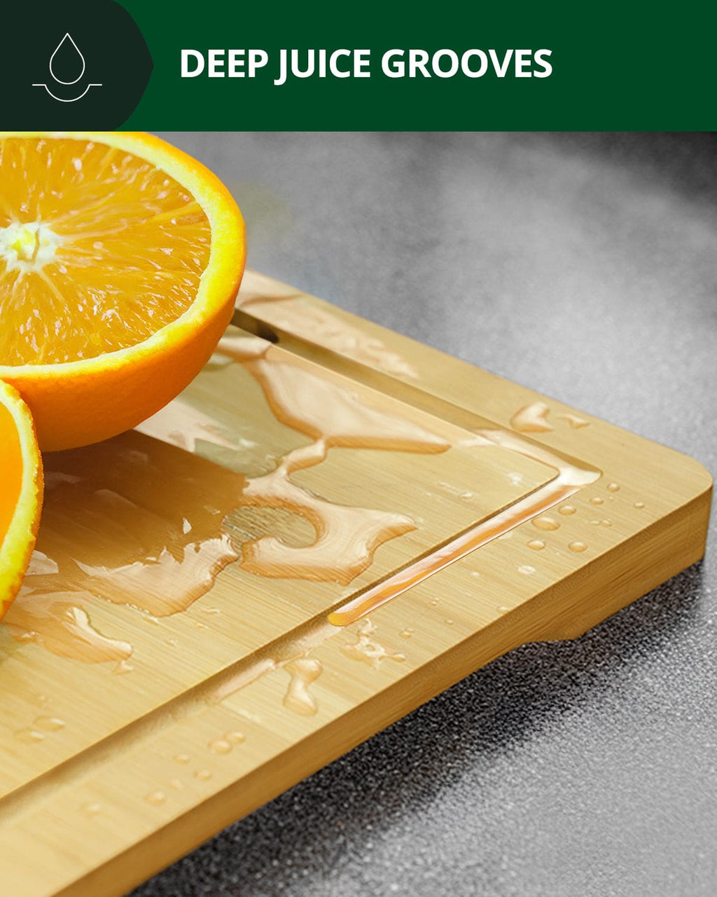 Cutting Board Set of 2, Bamboo-4