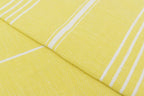 Bright Yellow Monaco Turkish Towel – Lightweight Quick Dry Beach & Bath Towel, Luxury Turkish Cotton Spa Towel, Travel & Pool Towel-1