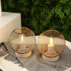 (Set of 2) 7.5''High Battery Powered Table Lamp