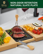 Cheese and Cracker Tray With Slate Plate