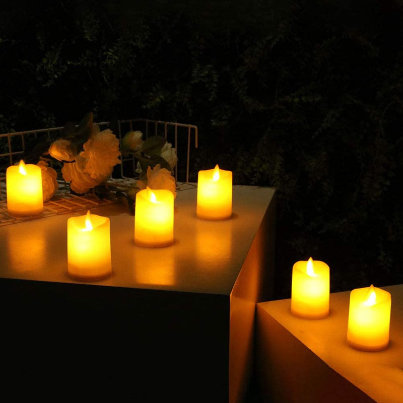 2"x2.8" tall Battery Candle (Set of 6）-4
