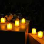 2"x2.8" tall Battery Candle (Set of 6）-4