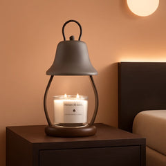 Industrial Black Stainless Candle Warmer Lamp Timer