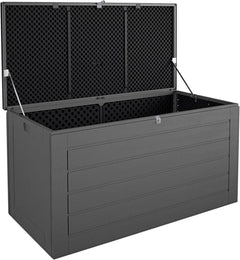 Extra Large Outdoor Patio Storage Deck Box 180 Gallons-0