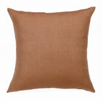 20" Brown Linen Throw Pillow-4