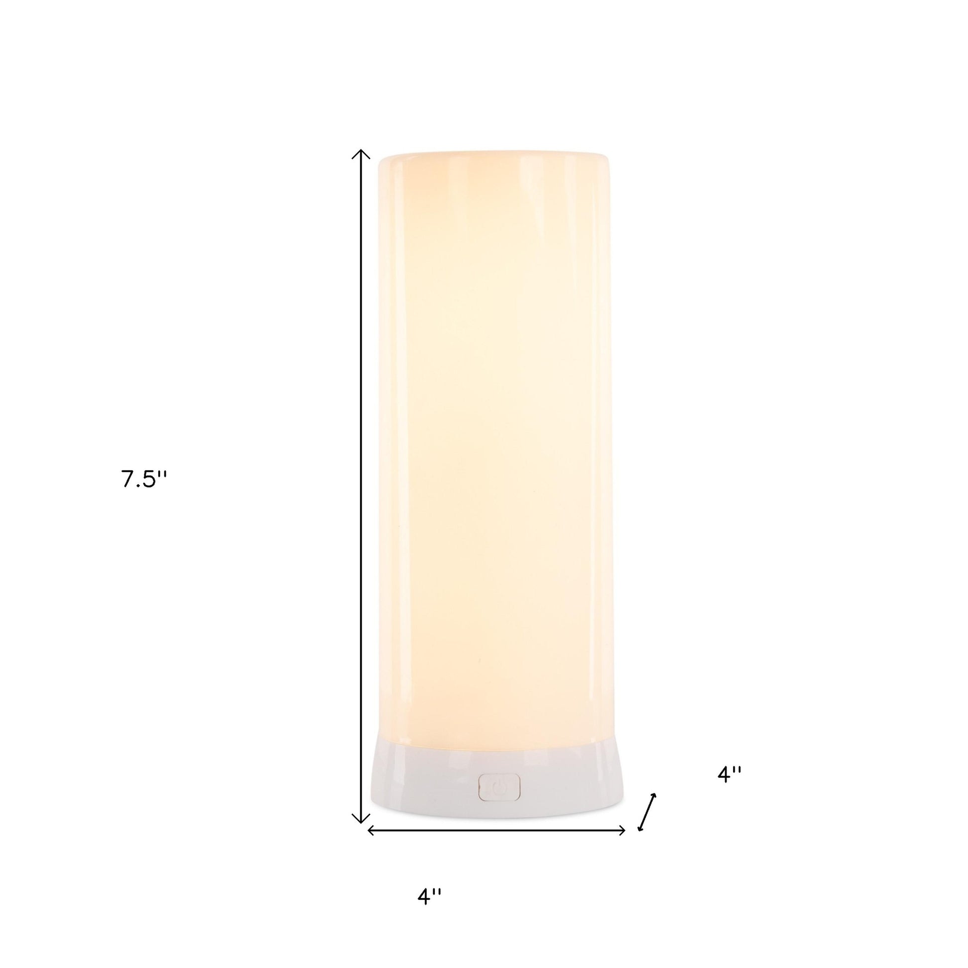 8" Orange Flameless Designer Candle-3