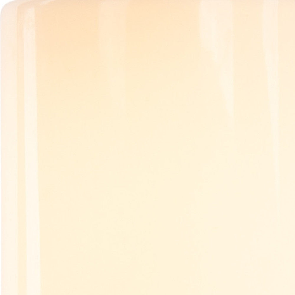 8" Orange Flameless Designer Candle-2