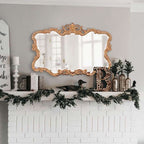 Antiqued Talida 27 X 38 Inch Gold Leaf Wall Mirror-1