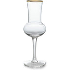 The Wine Savant Crystal Set of 6 Grappa Glasses 3oz-4