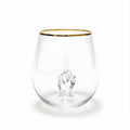 Savant Middle Finger Stemless Wine Glass – Funny Novelty Gift Drinkware-0