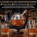 Lady Justice Law U.S. Constitution Whiskey & Wine Decanter Set - 850ml-2