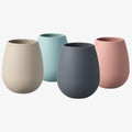 Unbreakable Silicone Stemless Wine Glassware | Set of 4-0