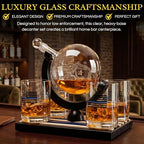 Police Officers Decanter - Whiskey and Wine Set 850ml-2