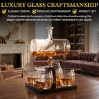 Bass Fish Wine & Whiskey Decanter Set 1100ml-2