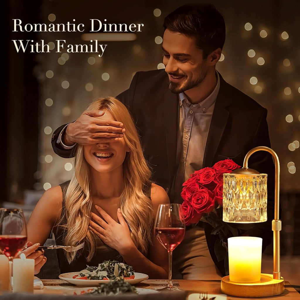 Dimmable Candle Warmer Lamp With Programmable Timer