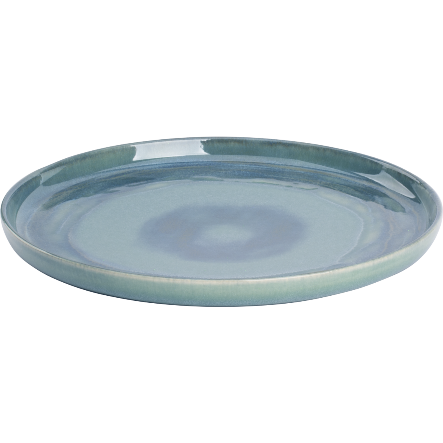 [ Set of 6 ] Plate Palmer Miami 11 inch Green Stoneware-0