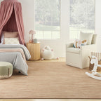 6' X 9' Rust Abstract Indoor Outdoor Area Rug-1