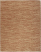 8' X 10' Rust Abstract Indoor Outdoor Area Rug-8