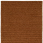 5' X 8' Rust Wool Hand Tufted Area Rug-3