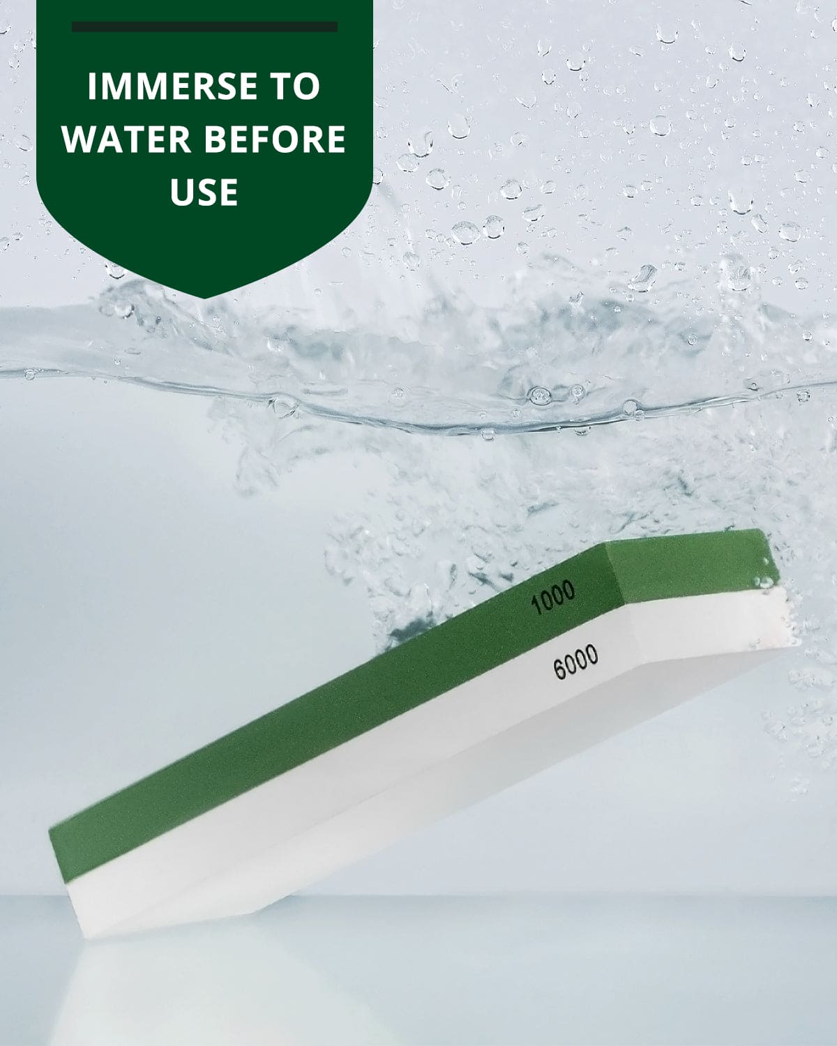 Whetstone Knife Sharpening Kit, White/Green-4