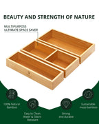 Storage Box Set of 3, Natural-4