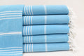 Turquoise Monaco Turkish Towel – Lightweight Quick Dry Beach & Bath Towel, Luxury Turkish Cotton Spa Towel, Travel & Pool Towel-0