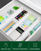 Drawer Dividers 22”, White-4