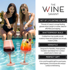 Floating Wine Glasses for Pool (18 Oz | Set of 2)