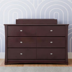 Crescent 6 Drawer Dresser Espresso GREENGUARD Gold-3