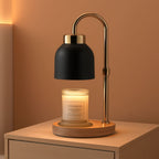 Black Ultra modern Electric Candle Warmer With Timer